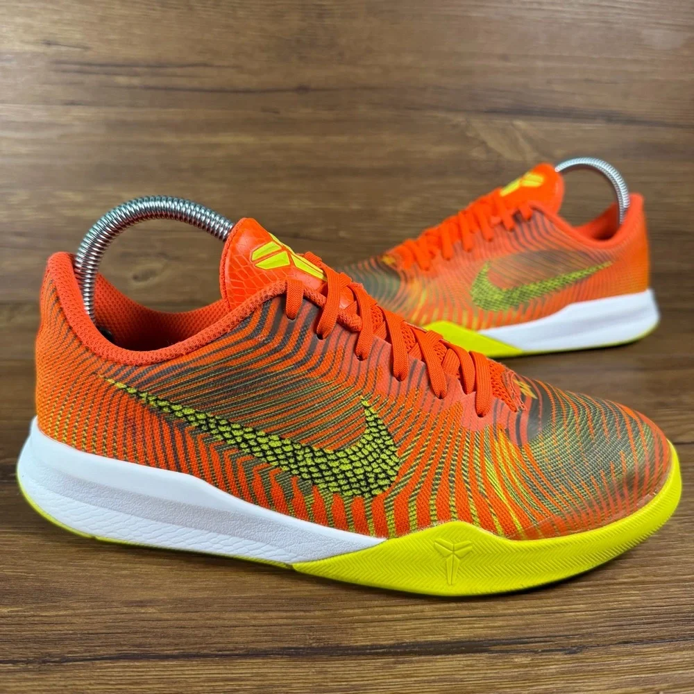 Nike KB Mentality II 820322-800 Kobe 6Y Basketball Shoes “Total Crimson” Sneaker